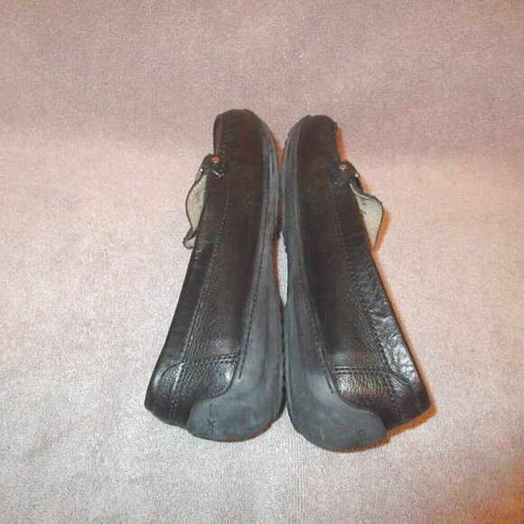 Geox Palmaria Leather Driving Loafers Size 6.5 Woven Nappa Slip On Office Flats - Picture 9 of 12